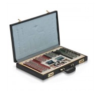 НАБОР ПРОБНЫХ ОЧКОВЫХ ЛИНЗ "ARMED" № 3 с оправой на 232 линз (металл без поверки)