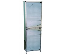 Шкаф медицинский из нержавеющей стали одностворчатый