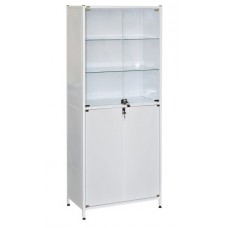 Шкаф металлический медицинский двустворчатый